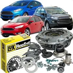 Conjunto Embreagem Fiesta Focus Ecosport Powershift 1.6 2.0 16v Completo Luk Original
