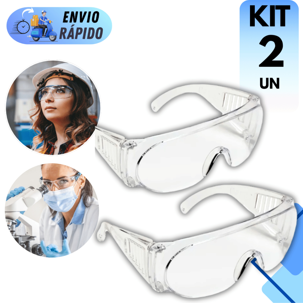 KIT 1 E 2 ÓCULOS DE PROTEÇÃO SOBREPOR INCOLOR CARBOGRAFITE ÓCULOS DE SEGURANÇA EPI PARA TRABALHO CA em Oferta na Shopee