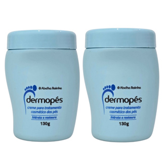 Kit 2 Creme Para Tratamento dos Pés Hidrata e Restaura Dermopés Abelha Rainha 130g em Oferta na Shopee