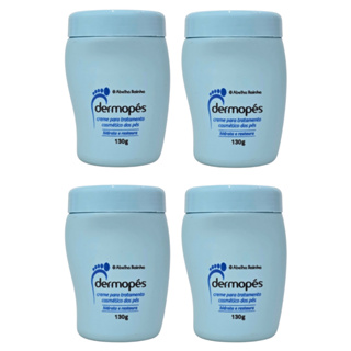 Kit 4 Creme Para Tratamento dos Pés Hidrata e Restaura Dermopés Abelha Rainha 130g em Oferta na Shopee