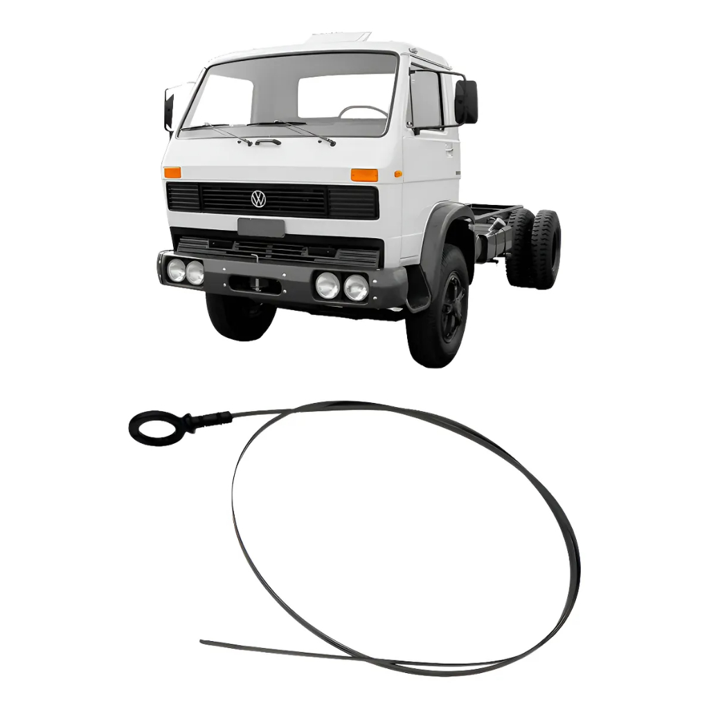 Vareta Nivel Oleo 1430mm Caminhões Volkswagen 11130 13130 11140 12140 14140 Ate 1991