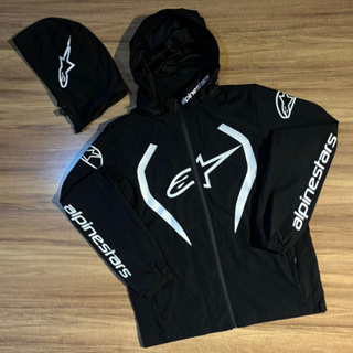 Corta Vento Masculino Alpi Importado Impermeável Inverno Estilo Preta Forrada Capuz Removível em Oferta na Shopee