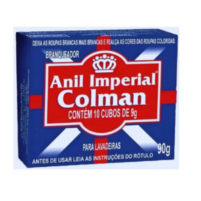 Anil Colman Imperial Caixa Com 10 Cubos 9g - 90g