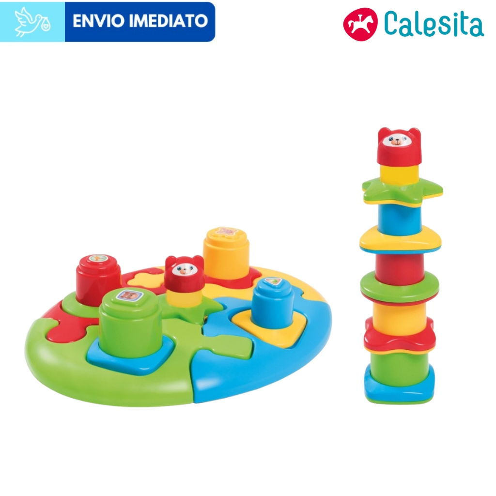 Brinquedo Bebê Infantil Peças Didáticas Empilhar Encaixar  