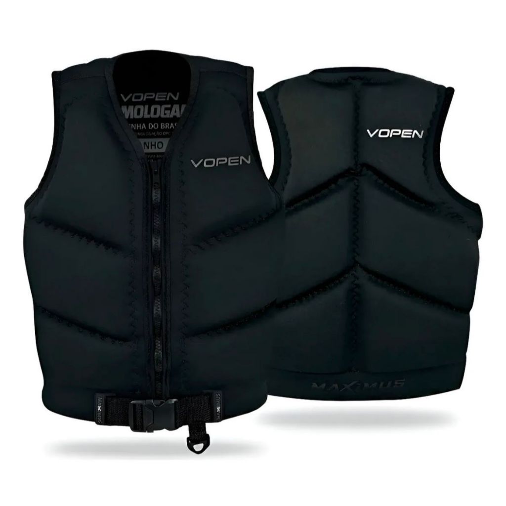 Colete vopen salva vidas esporte náuticos premium wake jetski homologado marinha flutuador boia
