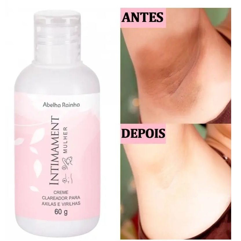 AR Intimament Mulher – Creme Clareador Para Axilas E Virilhas 60 G – Cód 2222 abelha rainha