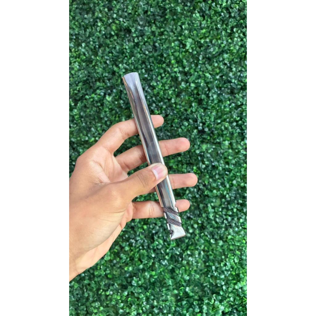 BOMBA TERERÉ ALTO FLUXO NÃO ENTOPE - BOMBA ACHATADA LARGA LISA PREMIUM TELA INOX