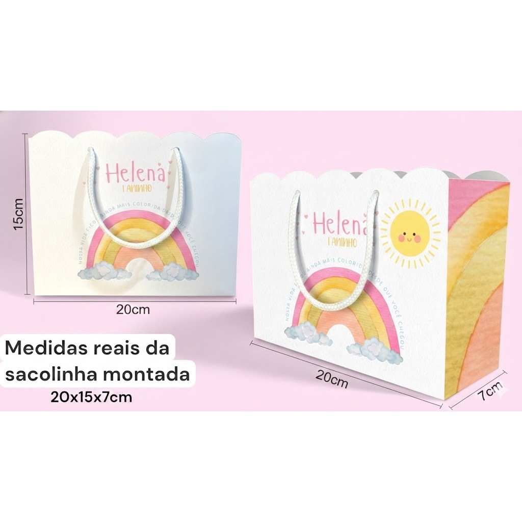 SACOLA PERSONALIZADA PEGUE E MONTE QUALQUER TEMA Personalizado Sacolinha Lembrancinha Aniversário