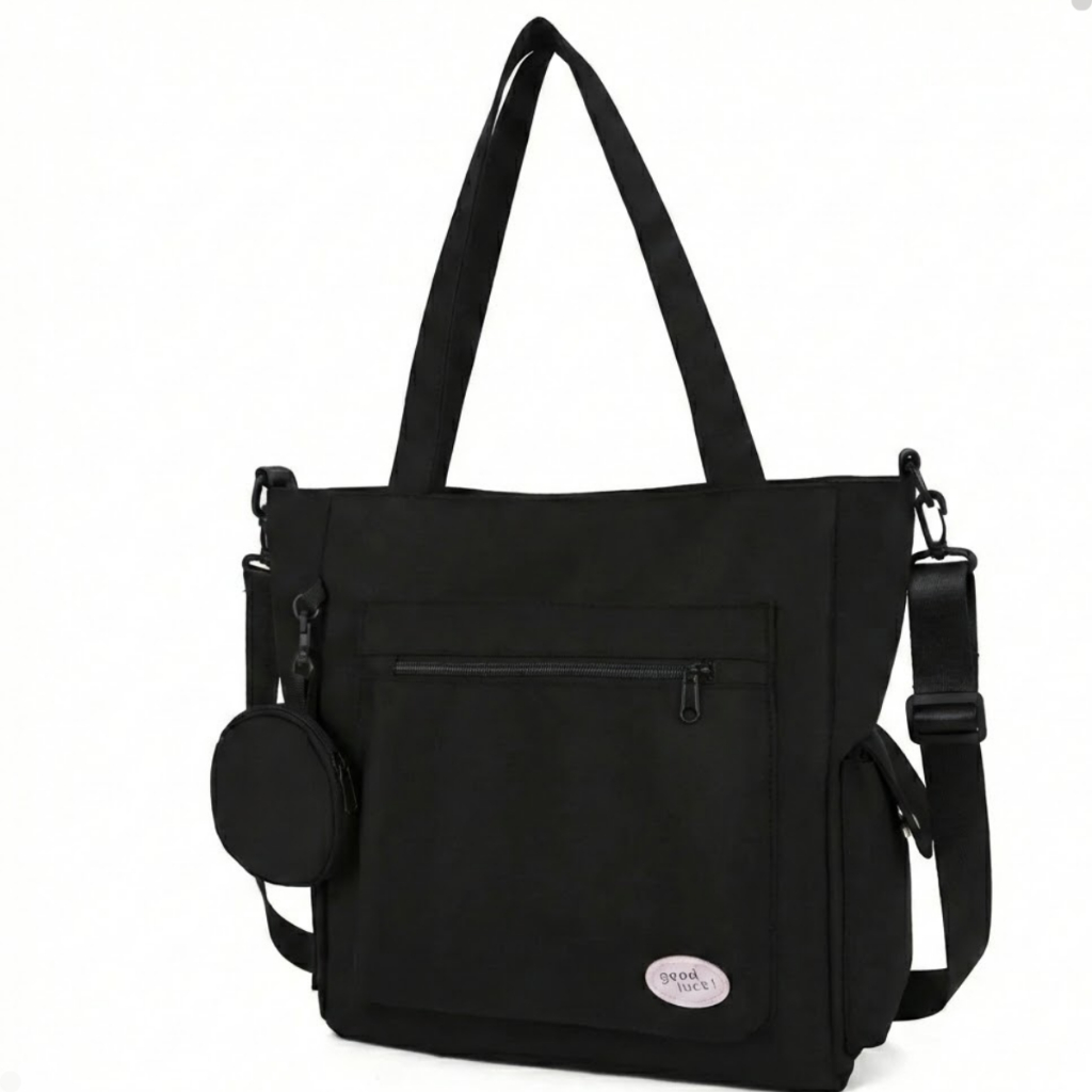 Bolsa Feminina De Ombro Viagem Casual Impermeável Para Academia Nylon