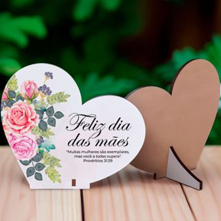Lembrancinha Delicada Dia Das Mães Provérbios Exemplar Mdf em Oferta na Shopee