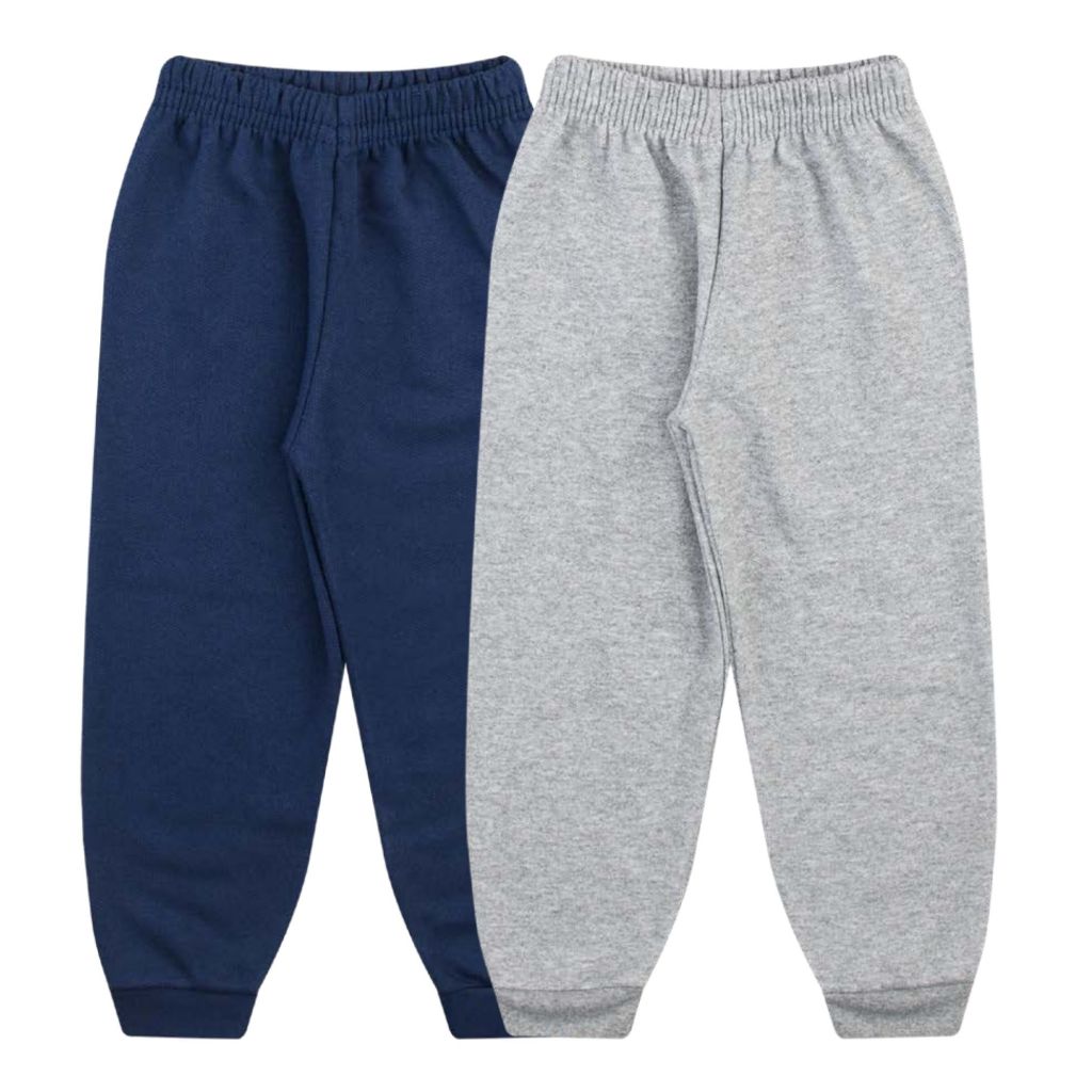 Kit 2 Calças Infantil Moletom Para Meninos  – Conforto e Qualidade em Oferta na Shopee