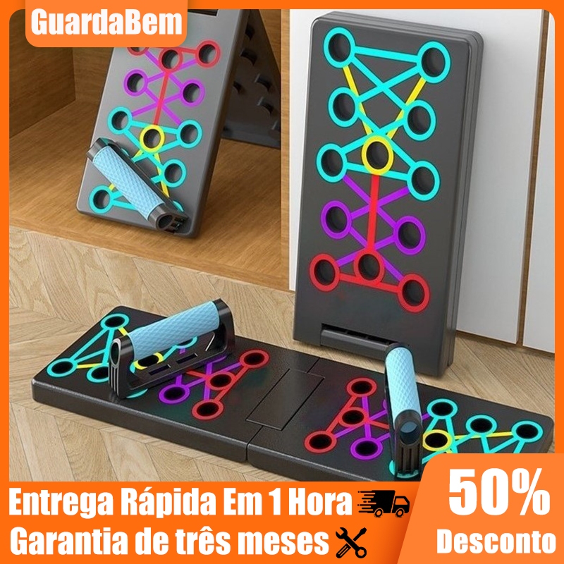 Apoio Para Flexão Prancha Multifuncional De Braço Musculação Treino Livre Costas Ombro em Oferta na Shopee