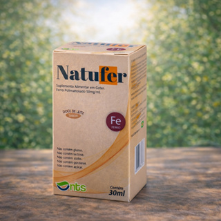 NATUFER GTS 30ML DOCE DE LEITE FARMA NTS em Oferta na Shopee