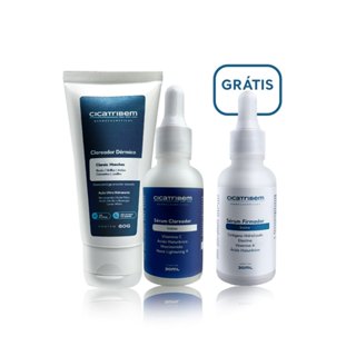 Cicatribem Clareamento Total Sérum Clareador & Clareador Dérmico 60g + Firmador Íntimo de Brinde em Oferta na Shopee