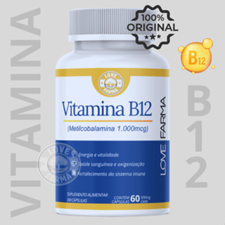 Vitamina B12 (Metilcobalamina 1000mcg) Premium | 60 Cápsulas | Envio imediato em Oferta na Shopee