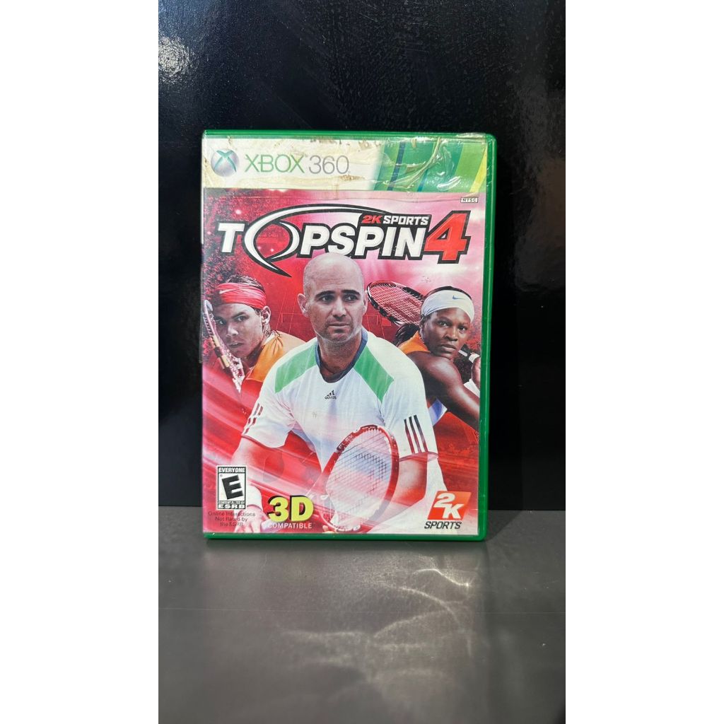 2K Sports Topspin 4 Xbox 360 - Mídia fisica 100% original
