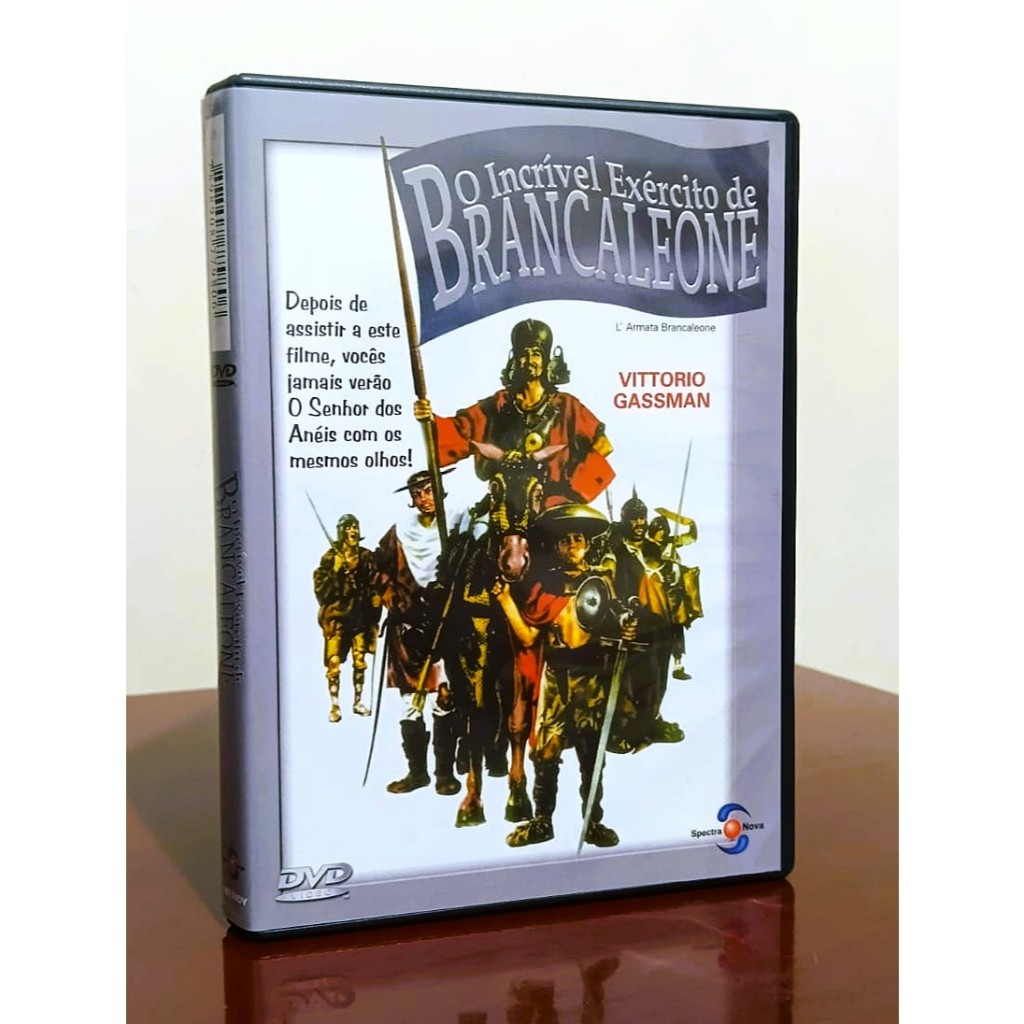 DVD O incrivel exército de Brancaleone - Mario Monicelli (1966)