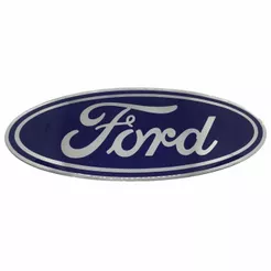 EMBLEMA FRONTAL CAPÔ RESINADO - FORD F12000 F14000HD F12000I CORAGEM - XC458K141AA