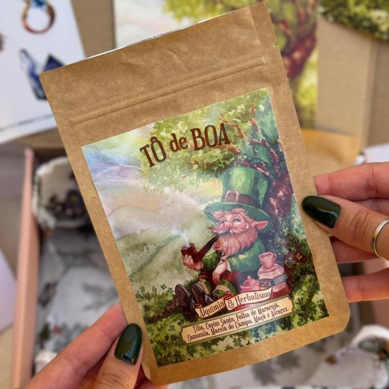 Imagem Chá Tô de Boa (Blend de ervas calmantes e maracujá) 35g