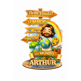 12 Centros Mesa Placa maior pintor Personalizado Lembranças em Oferta na Shopee