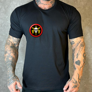 Camiseta Bope Tropa de Elite 100% Algodão Masculina em Oferta na Shopee