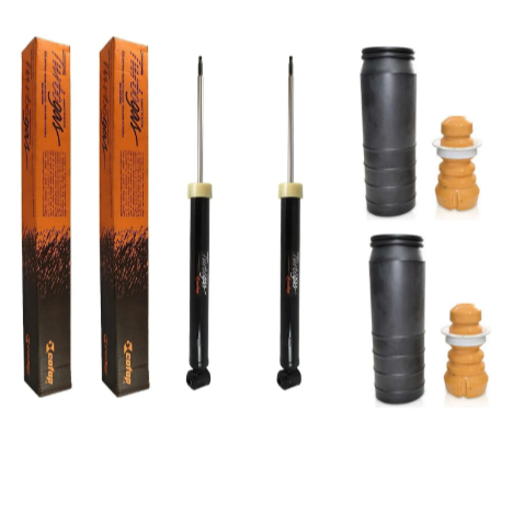 Par Amortecedor Traseiro + Kit batente Traseiro Fiat Idea 1.4 8v 2011 2012 2013 2014 Cofap