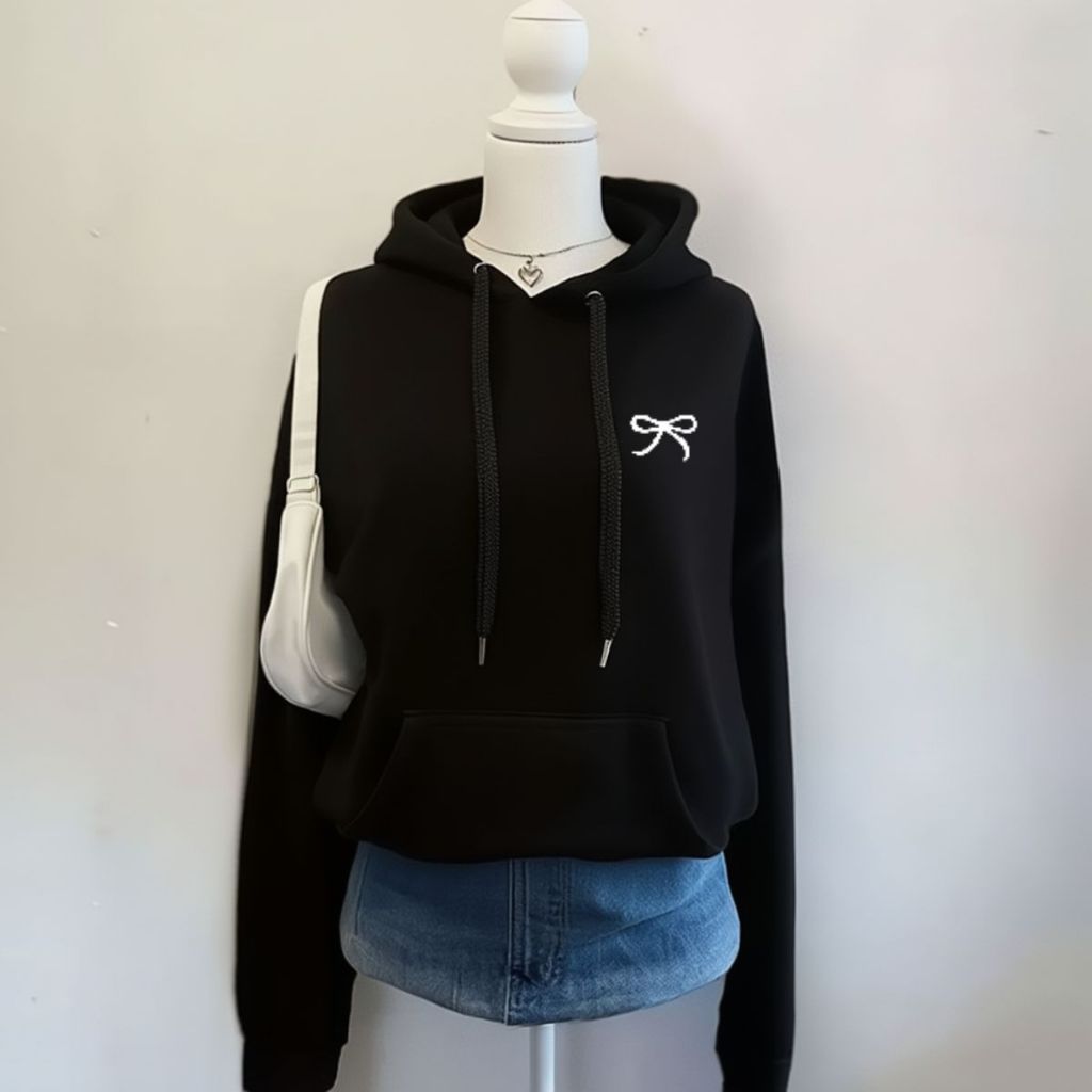 Canguru Com Capuz Ajustável Moletom Escolar Vintage Y2k Aesthetic Peluciado