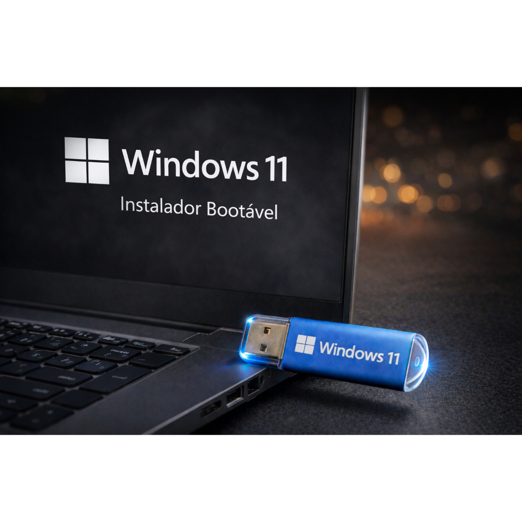 Instalador Windows 11 Pro | Formatação Bootável | CPU s/ TPM 2.0