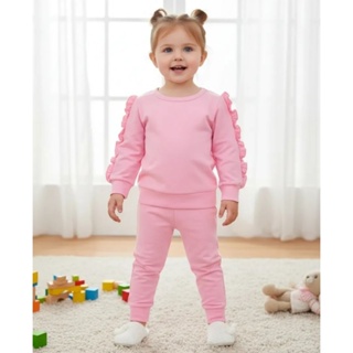 Conjunto Bebe Babado em Oferta na Shopee