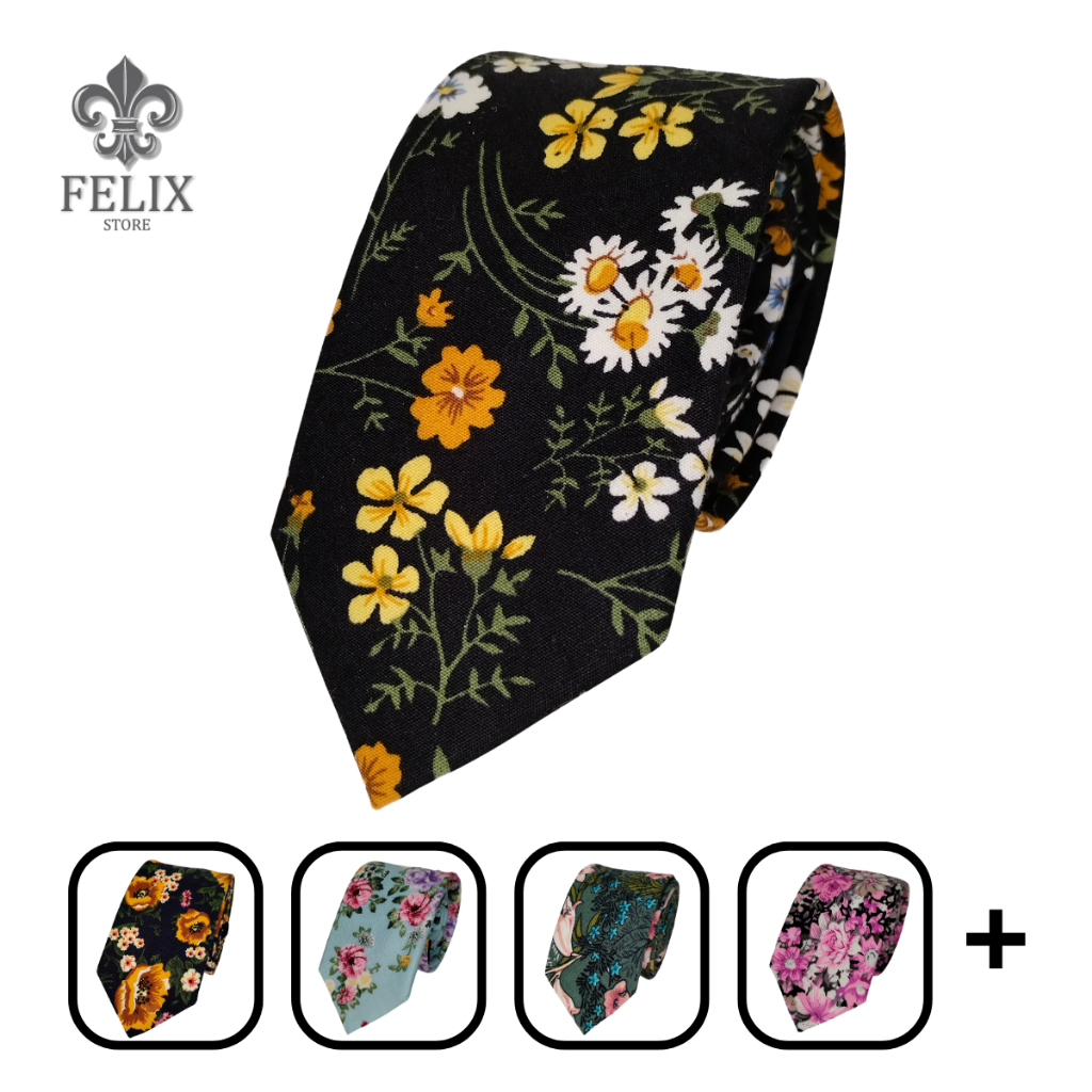 Gravata Masculina Slim Social - Florida - Floral - Kashmir - Entrega Direta (Rápida) em Oferta na Shopee