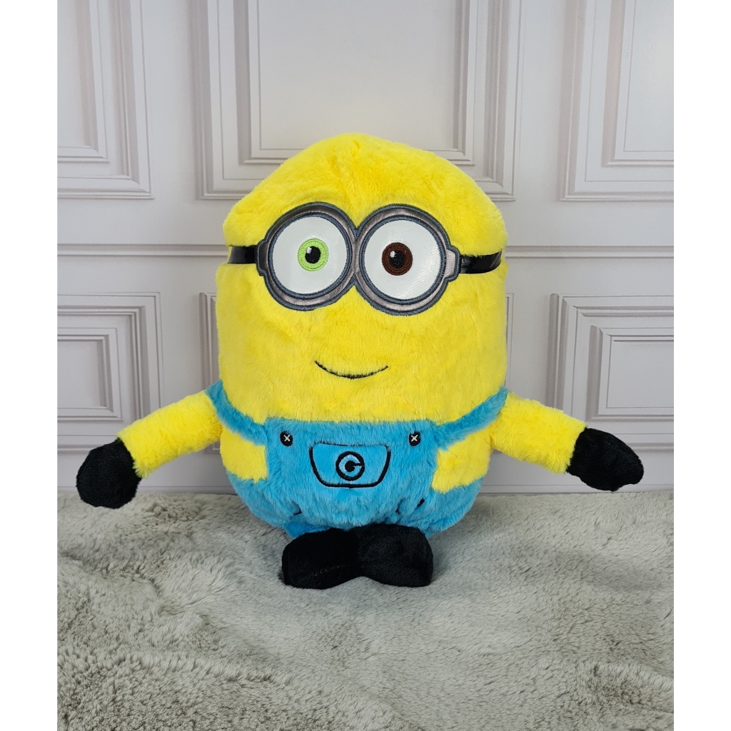 Pelúcia Minion 30cm Felpudo Brinquedo Criança Desenho Filme Fofo Boneca