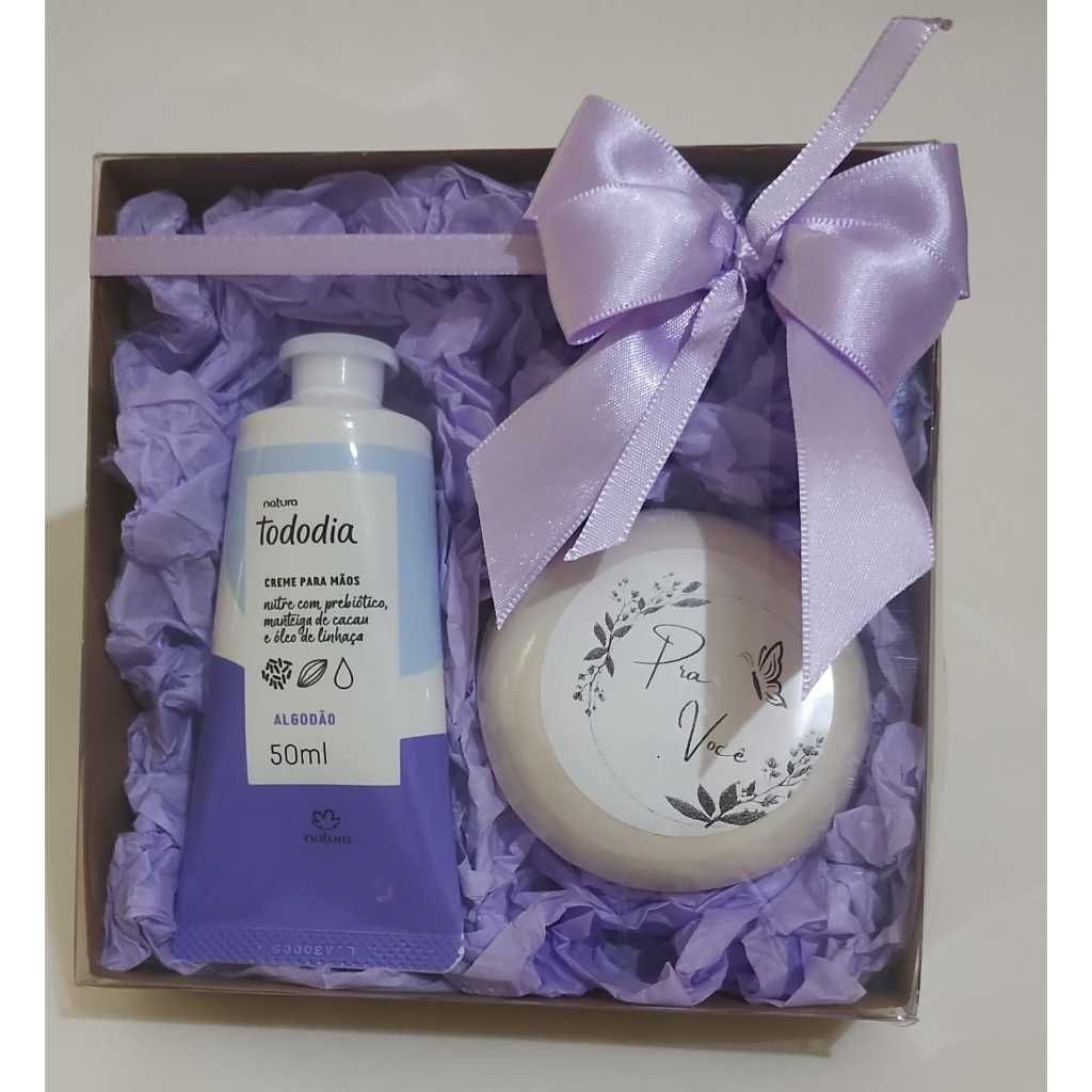 kit Presente Feminino ( á escolher) Dias das Mães, Aniversário, Lembrancinhas Natura, Eudora, Boticário