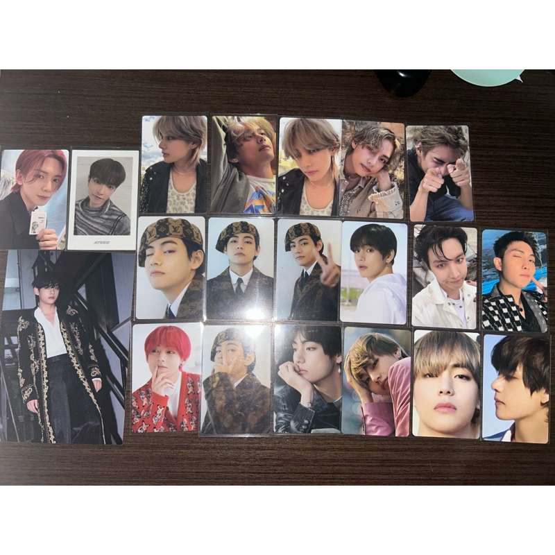 DROP PHOTOCARDS ATEEZ E BTS ORIGINAIS
