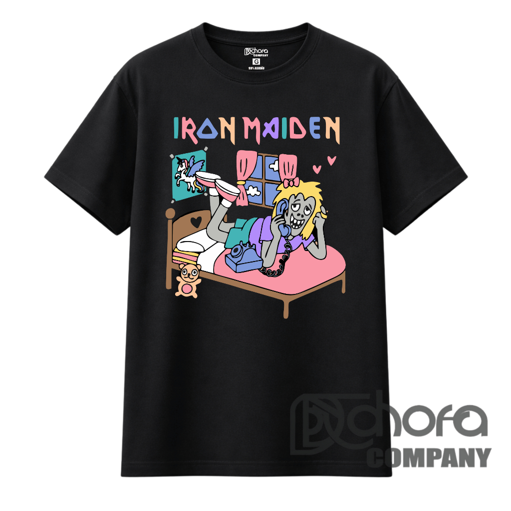 Camiseta Banda de Rock  Iron Maiden, Camiseta Iron Maiden, Camisa Iron Maiden, Envio Rapido. em Oferta na Shopee