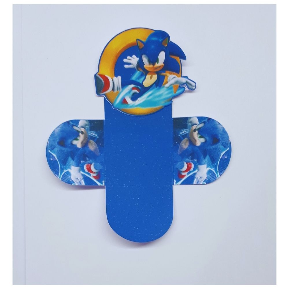 Envio em 24hs - Forminhas personalizadas sonic, lembrancinhas personalizadas, aniversario infantil