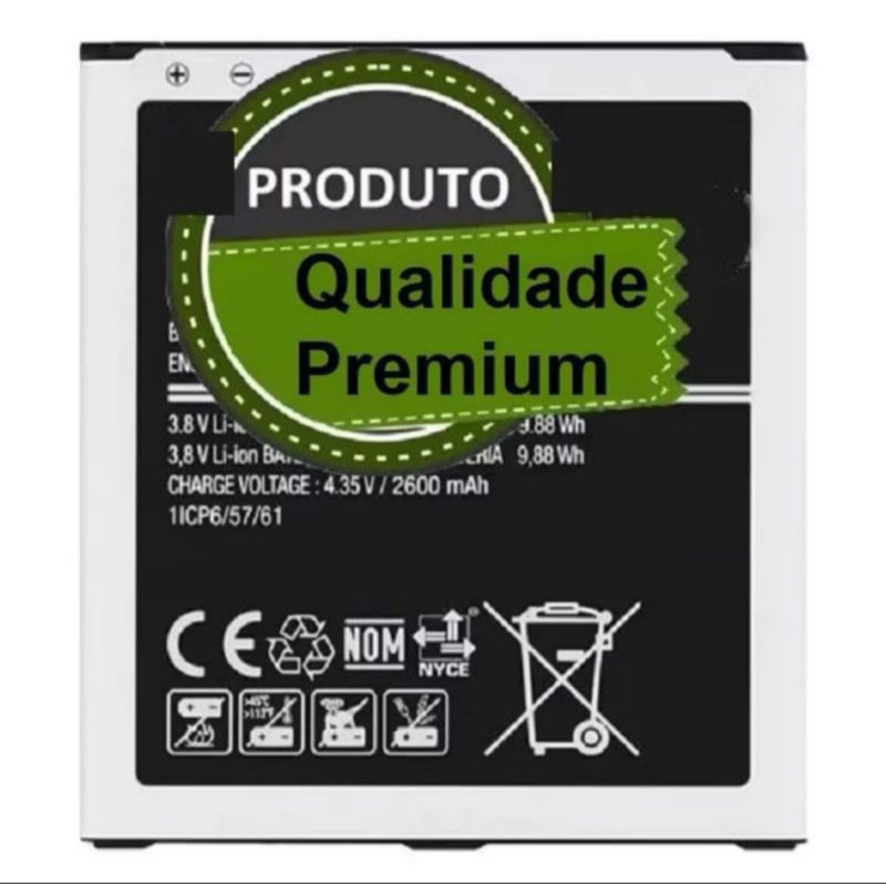 Bateria compatível Ga-laxy J5 2015 J500 Gran Prime G530 G532 J2 Prime BG530