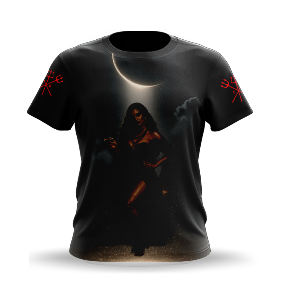CAMISETA EXU & POMBAGIRA - UMBANDA & CANDOMBLÉ - TECIDO DRYFIT - SUBLIMADA - COD.524