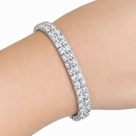 Pulseira Ice Cuban Ice Cravejada Luxo Feminina e Masculino – Brilho Intenso e Acabamento Premium