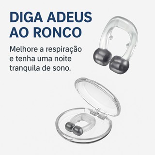 Anti Ronco para Nariz Clipe Nasal Dilatador e Dispositivo Magnético, Premium Kit 5 unidades
