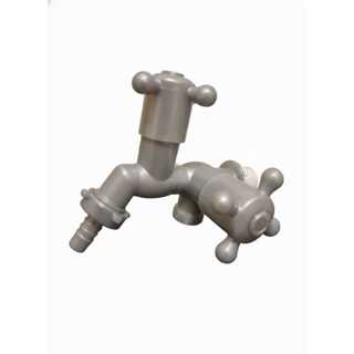 Torneira Crystalina Para Tanque e Máquina 2 Saídas cinza 1/2 - 3/4 em Oferta na Shopee