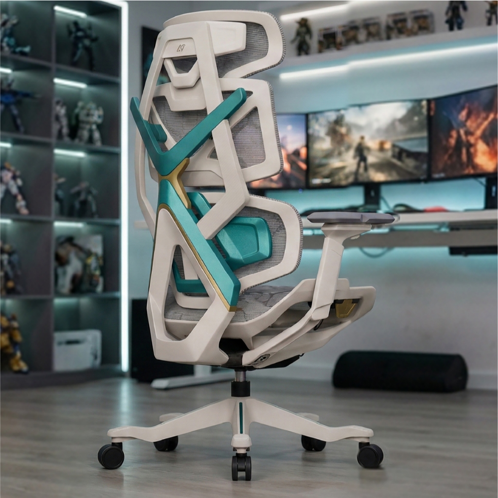 Cadeira Escritório Confortável Ergonômica Elements Vector