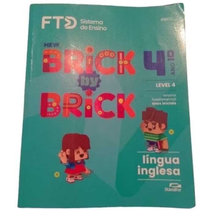 Brick by Brick 4º Ano | Língua Inglesa. Livro didático. Material do FTD Sistema de Ensino
