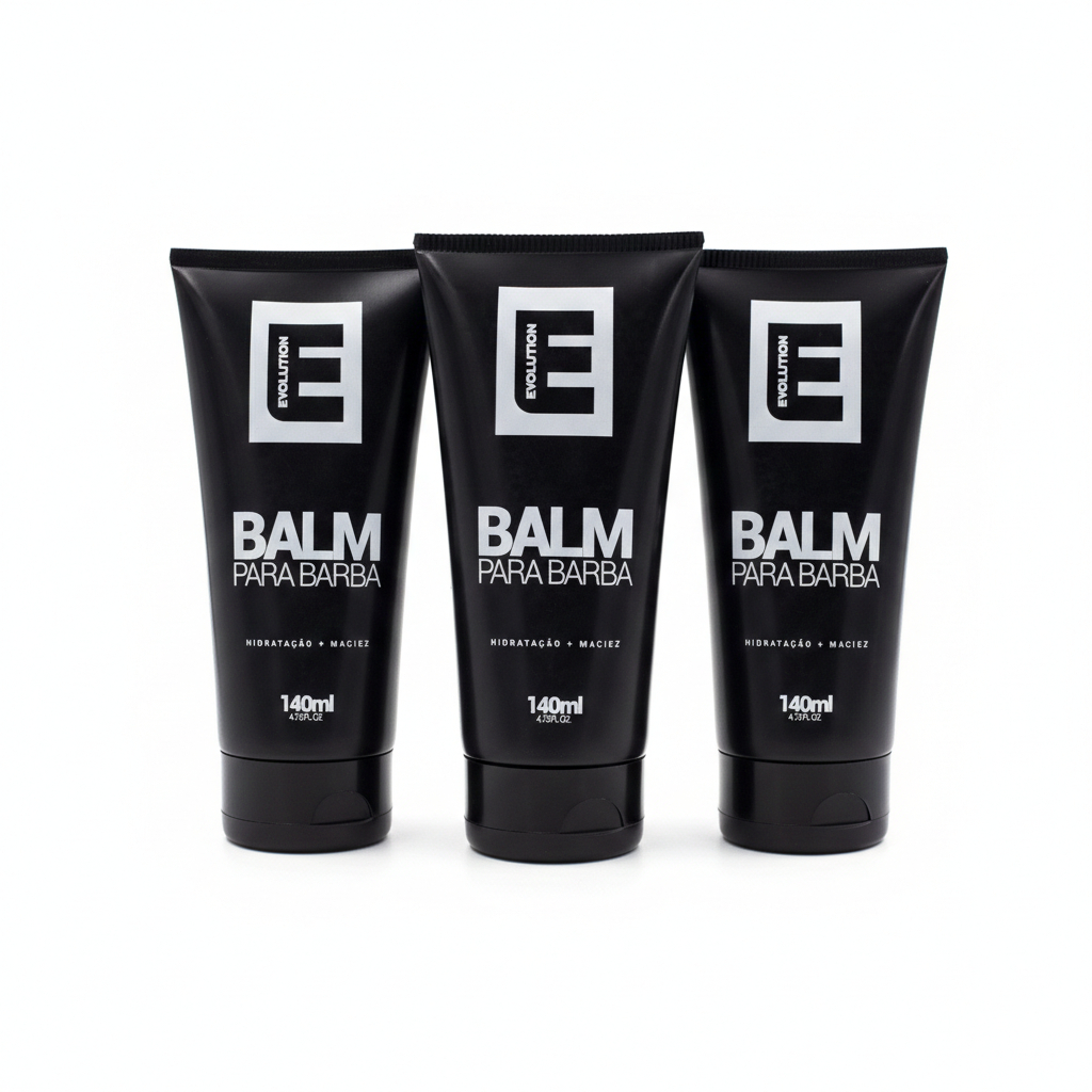 3 UNIDADES DE BALM PARA BARBA EVOLUTION BARBER