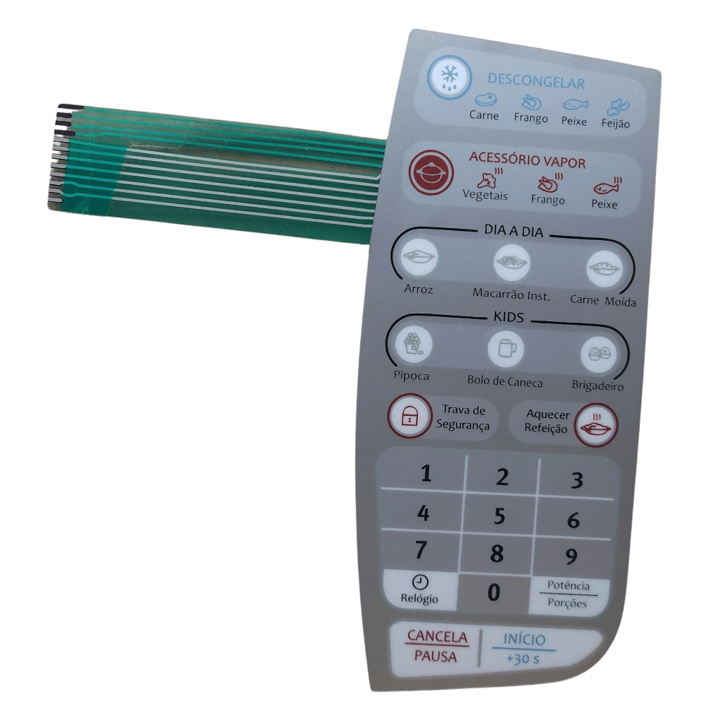Membrana Teclado Microondas Electrolux MA30S