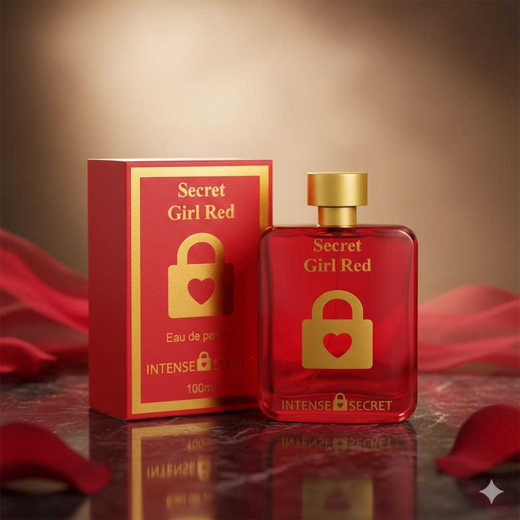 Eau de Parfum Secret Girl Red (Intense Secret 100ml)