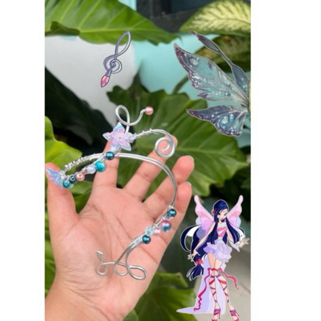 Bracelete Musa Winx • bracelete prata artesanal azul 🎵💙