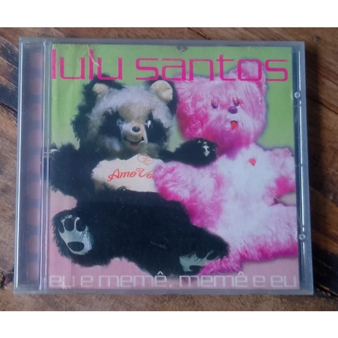 CD Lulu Santos Eu e Memê, Memê e Eu Pop Nacional Cantores DJ.