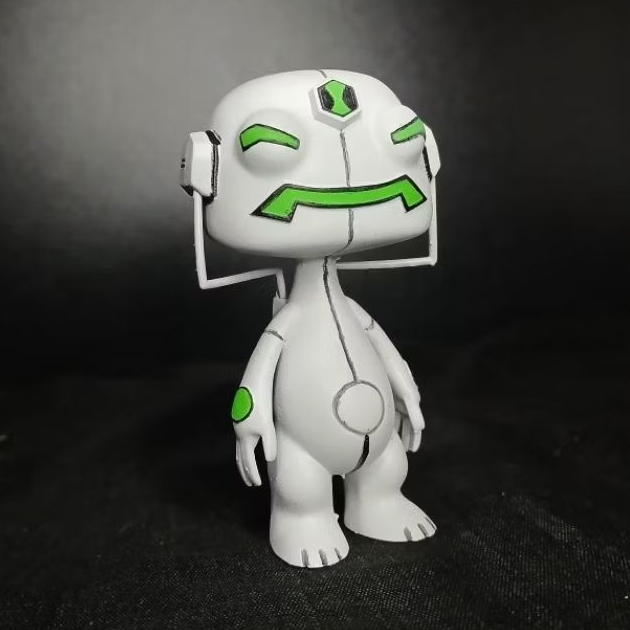 Boneco Ben 10 Omniverse Eco Eco Impressão Resina 3D - Escala Bandai