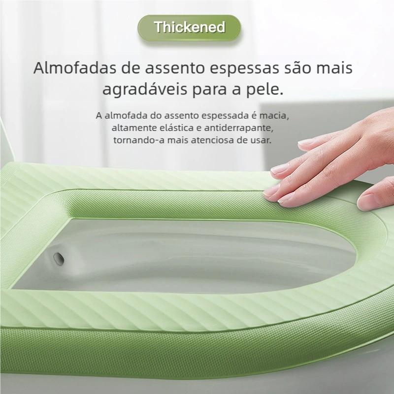 À Prova D'água Acessório Banheiro – Capa Assento Sanitário