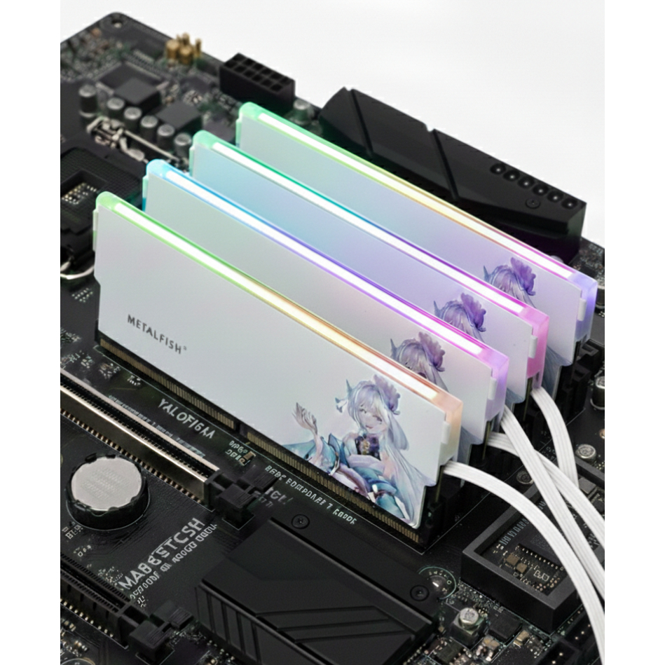 Memoria Ram DDR5 32GB 5600MHz Com Dissipação de calor para PC Gamer Desktop Anim